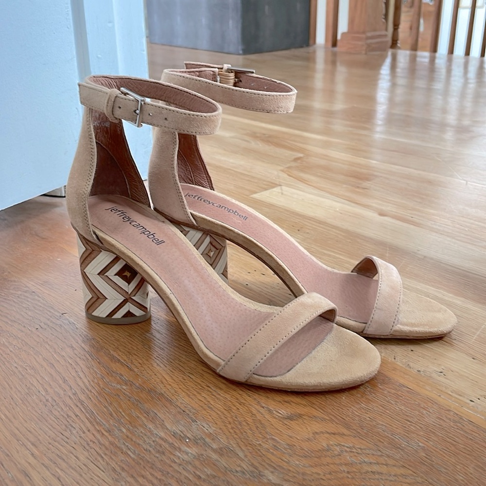 Jeffrey Campbell for Anthropologie Purdy Suede Sandals